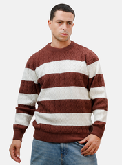 Bergundy Design 2446 Round Pullover