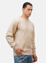 Beige Design 2451 Round Pullover