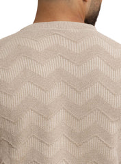 Beige Design 2401 Round Pullover