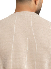 Beige Design 2402 Round Pullover
