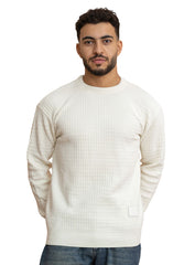 White Design 2403 Round Pullover