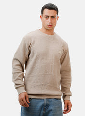 Beige Design 2440 Round Pullover