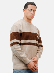 Beige Design 2402 Round Pullover