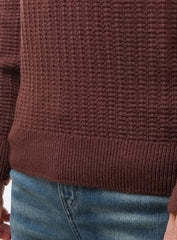 Chocolate Basic Round Pullover