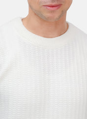 Off-White Basic Round Pullover