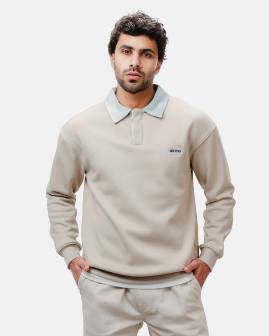 Nefrou Hoodie Design 2048 Beige