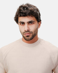 Latte Basic Round Pullover