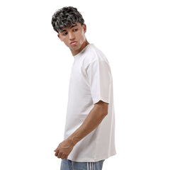 White Basic Oversize T-Shirt