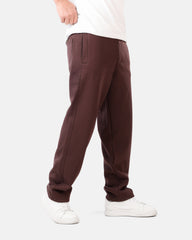 Winter Wide Leg Pants Brown