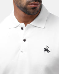 Polo Basic White