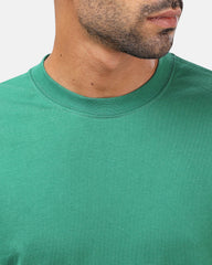 Green Basic Oversize T-Shirt
