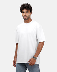 White Basic Oversize T-Shirt