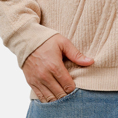 Beige Design 2421 Round Pullover