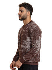 Brown Design 2479 Round Pullover