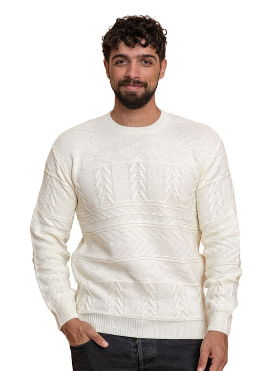 Off White Design 2428 Round Pullover