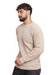 Beige Design 2410 Round Pullover