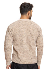 Beige Design 2472 Round Pullover