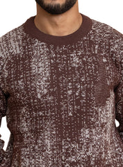 Brown Design 2479 Round Pullover