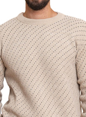 Beige Design 2410 Round Pullover