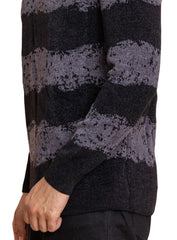 Black grey Design 2460 S Round Pullover