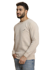 Beige Design 2478 Round Pullover