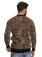 Brown Design 2465 Round Pullover
