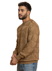 Brown Design 2433 Round Pullover