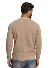 Beige Design 2431 Round Pullover