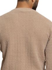 Beige Design 2431 Round Pullover