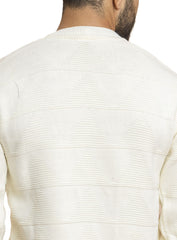 White Design 2433 Round Pullover