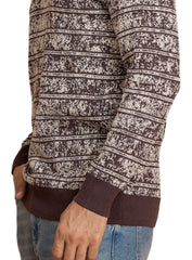 Beige Design 2465 Round Pullover