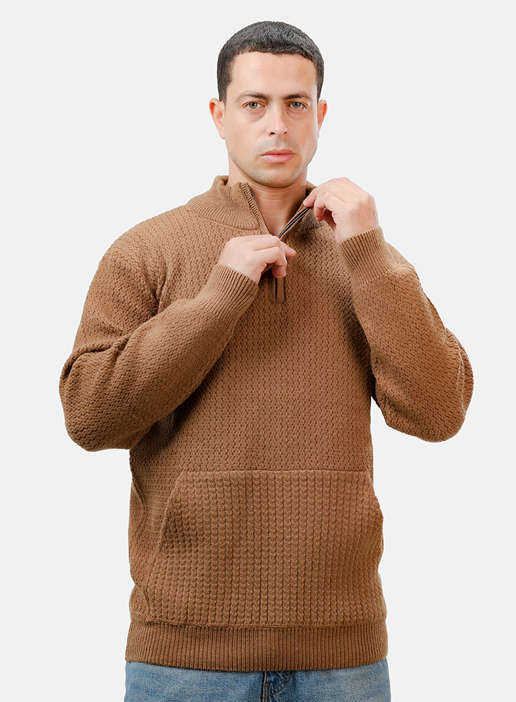 Brown Design 2434 Round Pullover