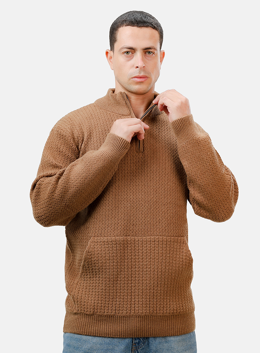 Brown Design 2434 Round Pullover