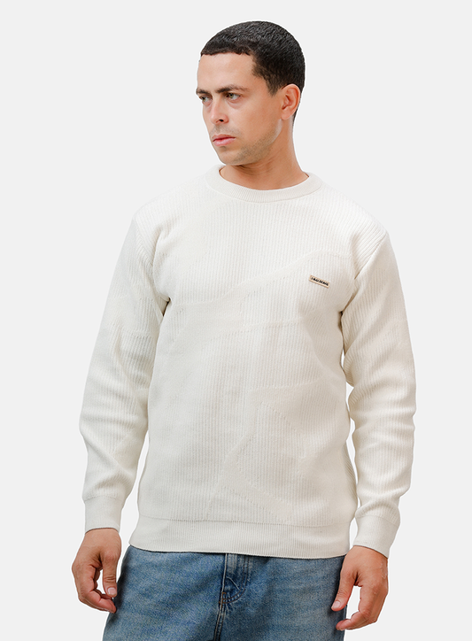 Off White Design 2408 Round Pullover