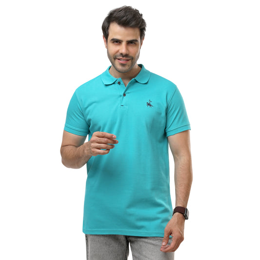 Polo Basic Cyan