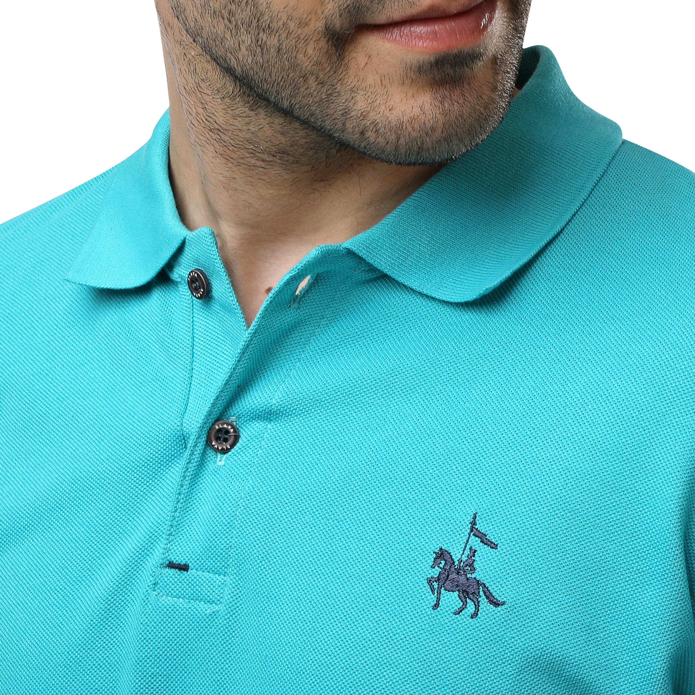Polo Basic Cyan