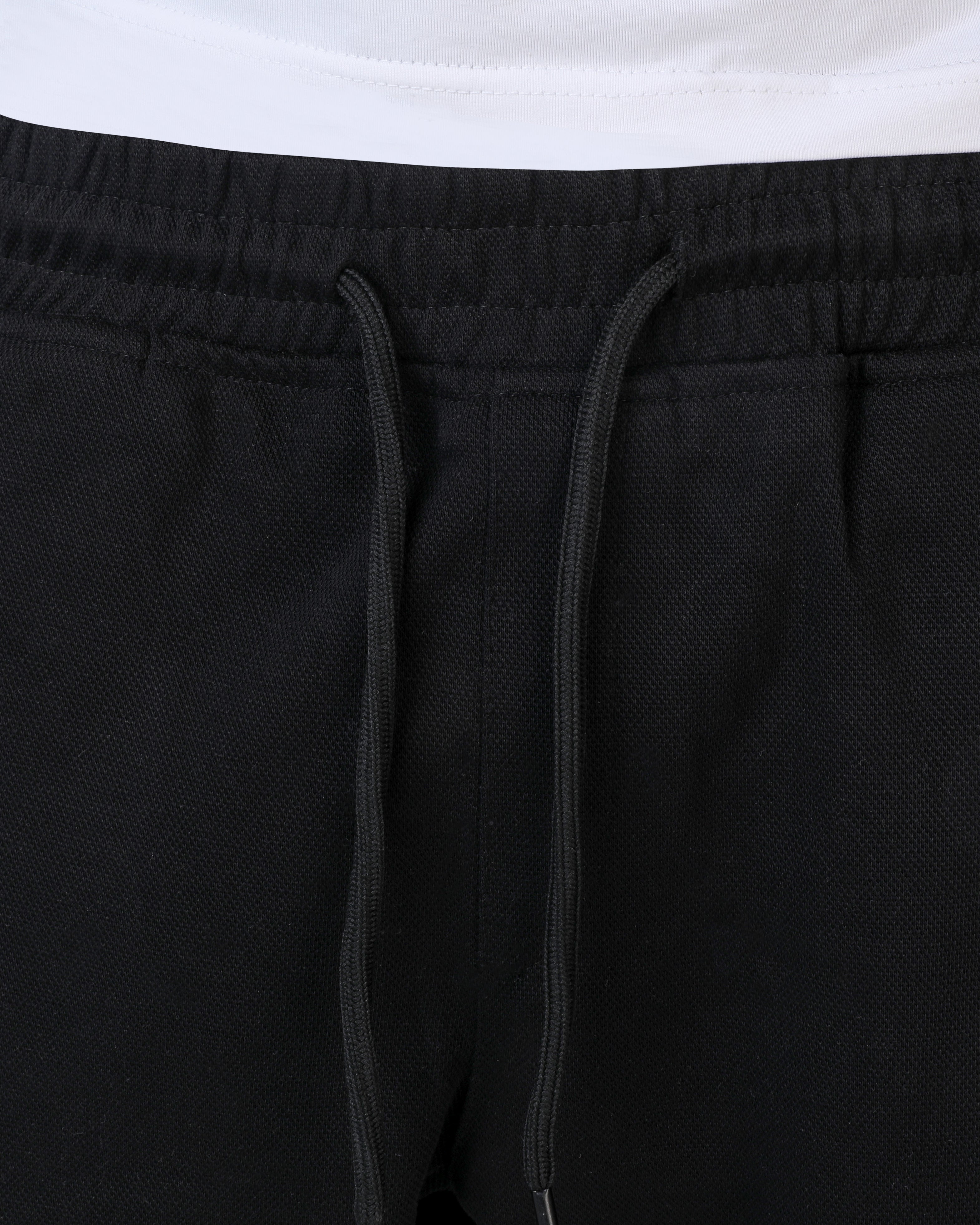 Pique Shorts Black