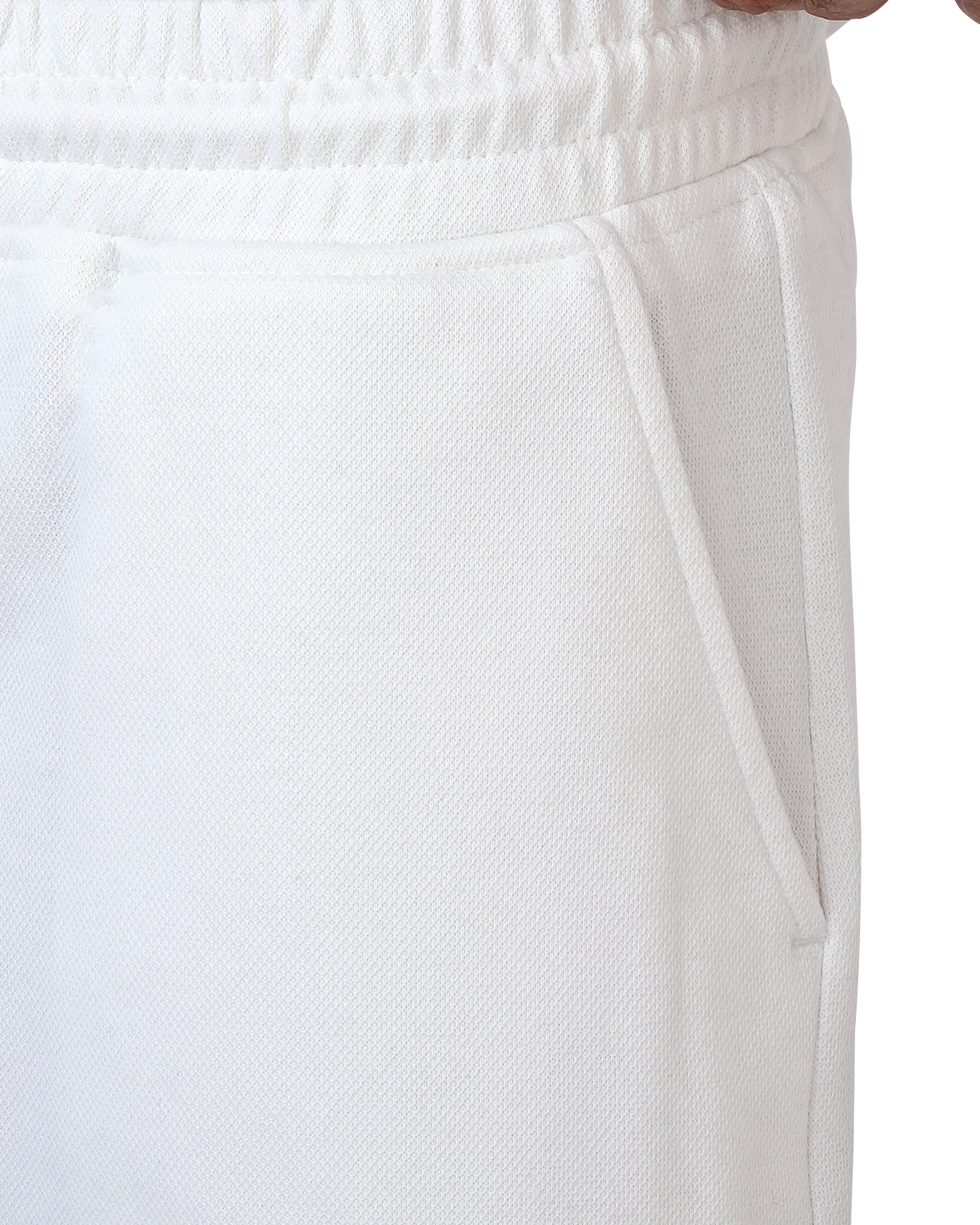 Pique Shorts White