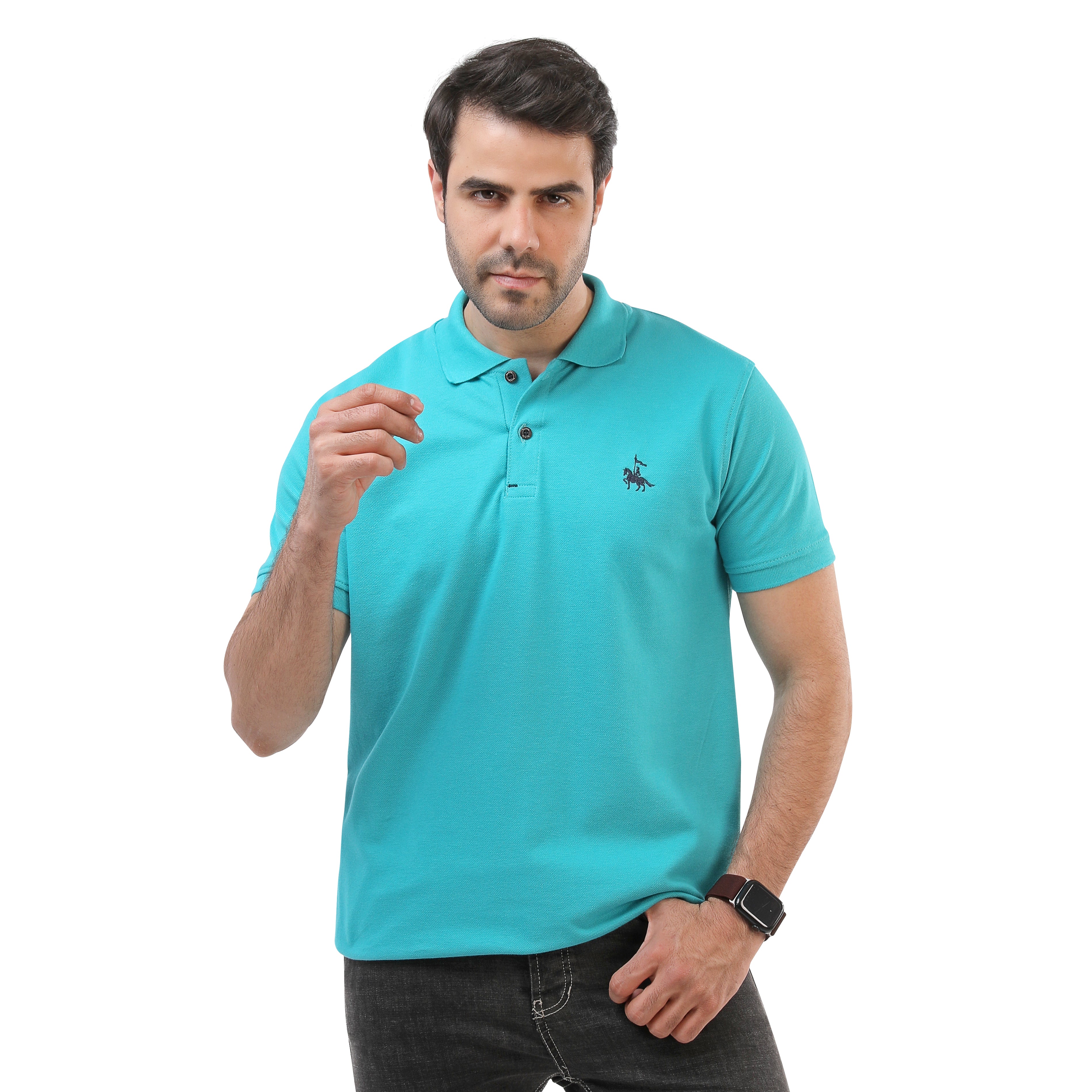 Polo Basic Cyan