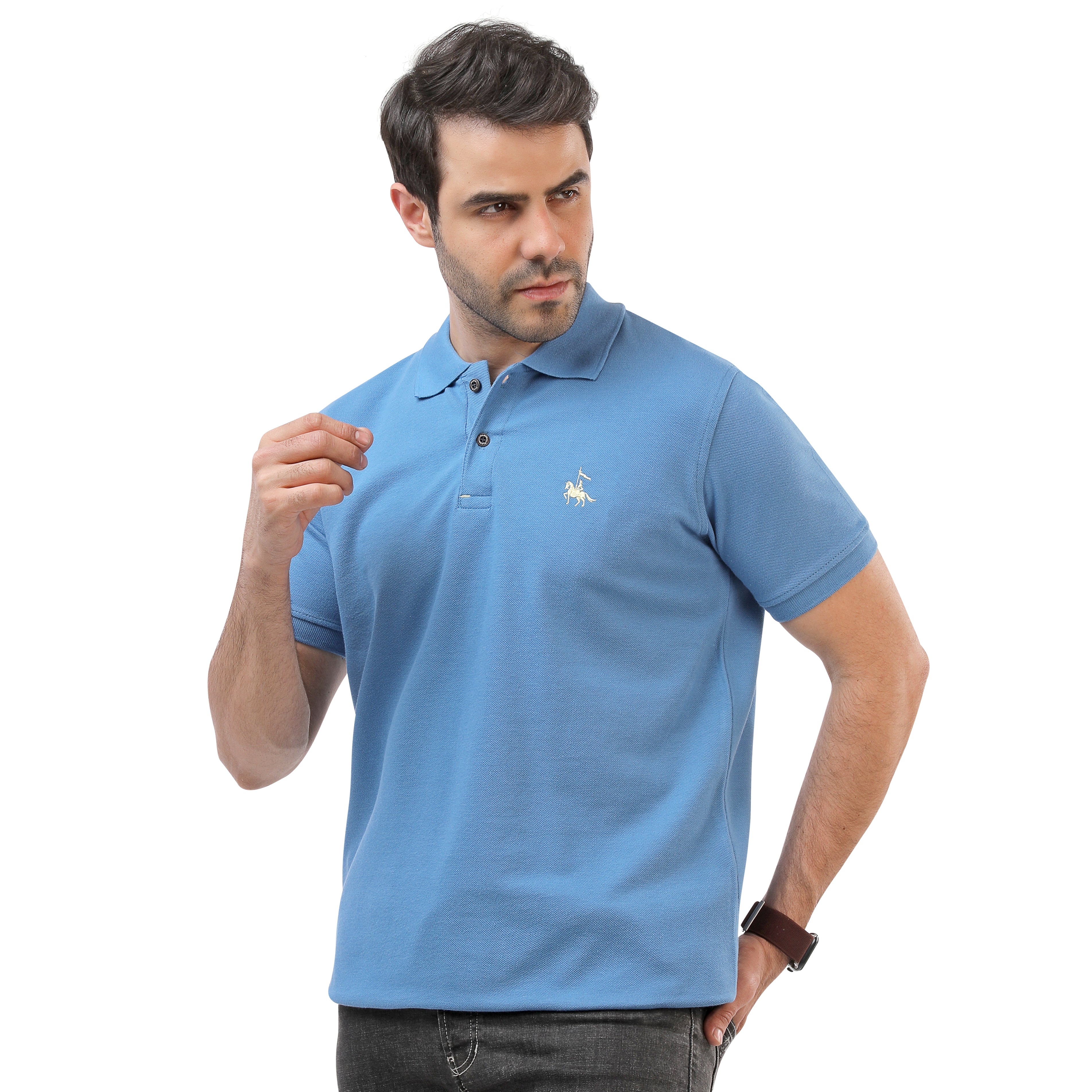 Polo Basic Blue