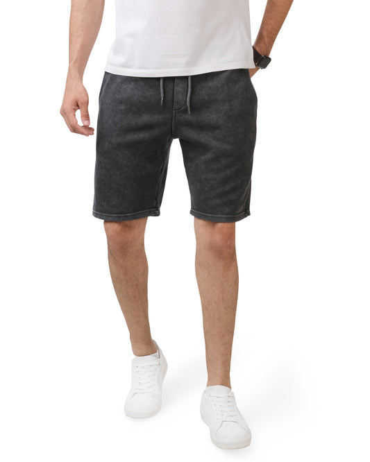 Washed Shorts Black