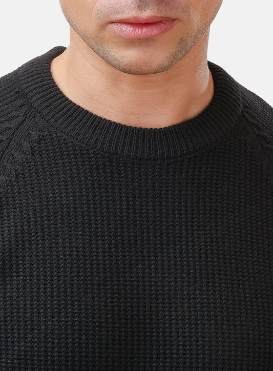 Black Design 356 Round Pullover