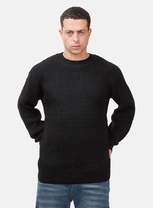 Black Design 371 Round Pullover
