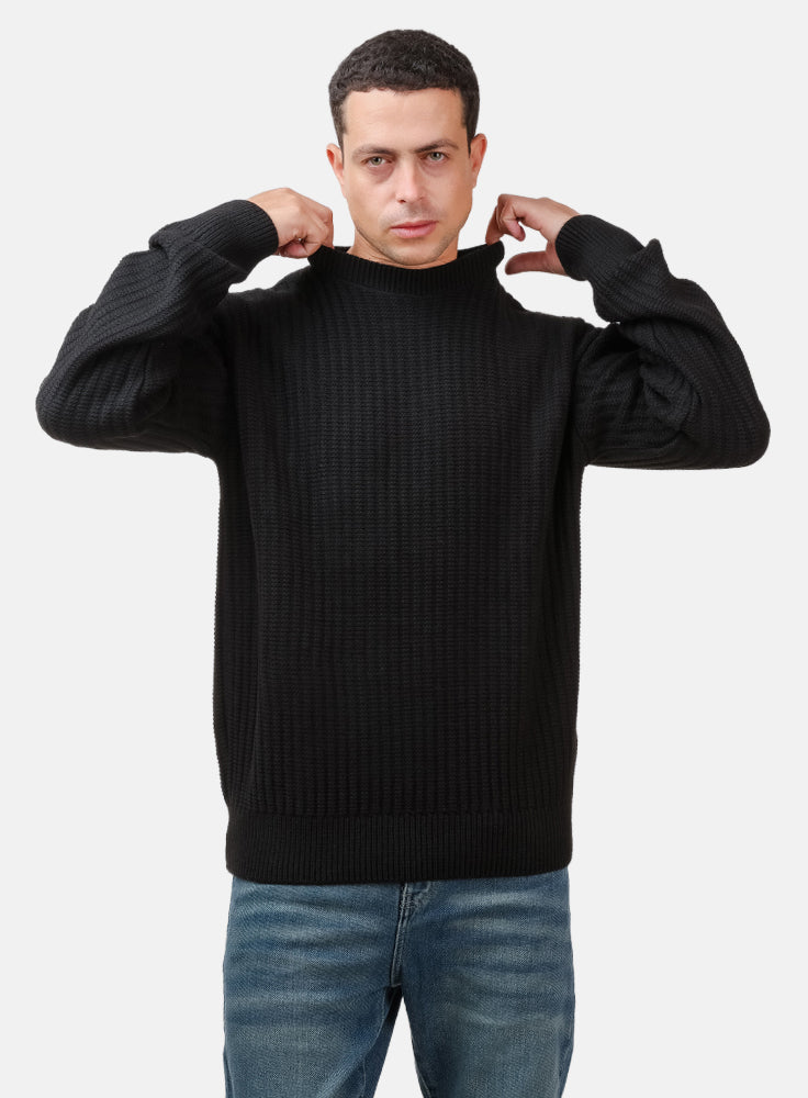 Black Design 382 Round Pullover