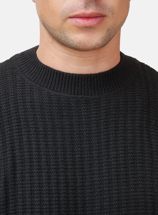 Black Design 382 Round Pullover