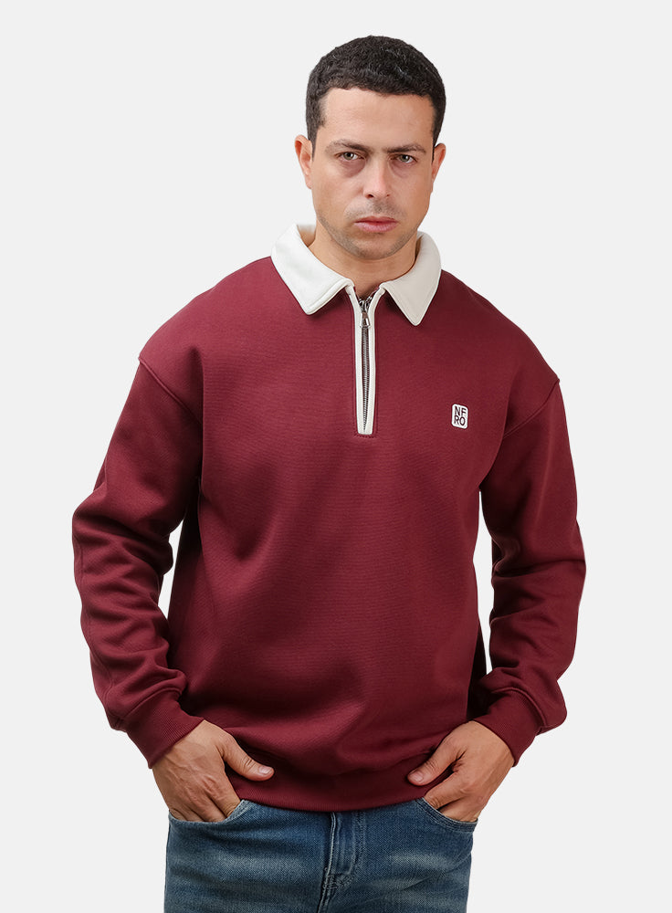 Nefrou Hoodie Design 2007 Burgundy