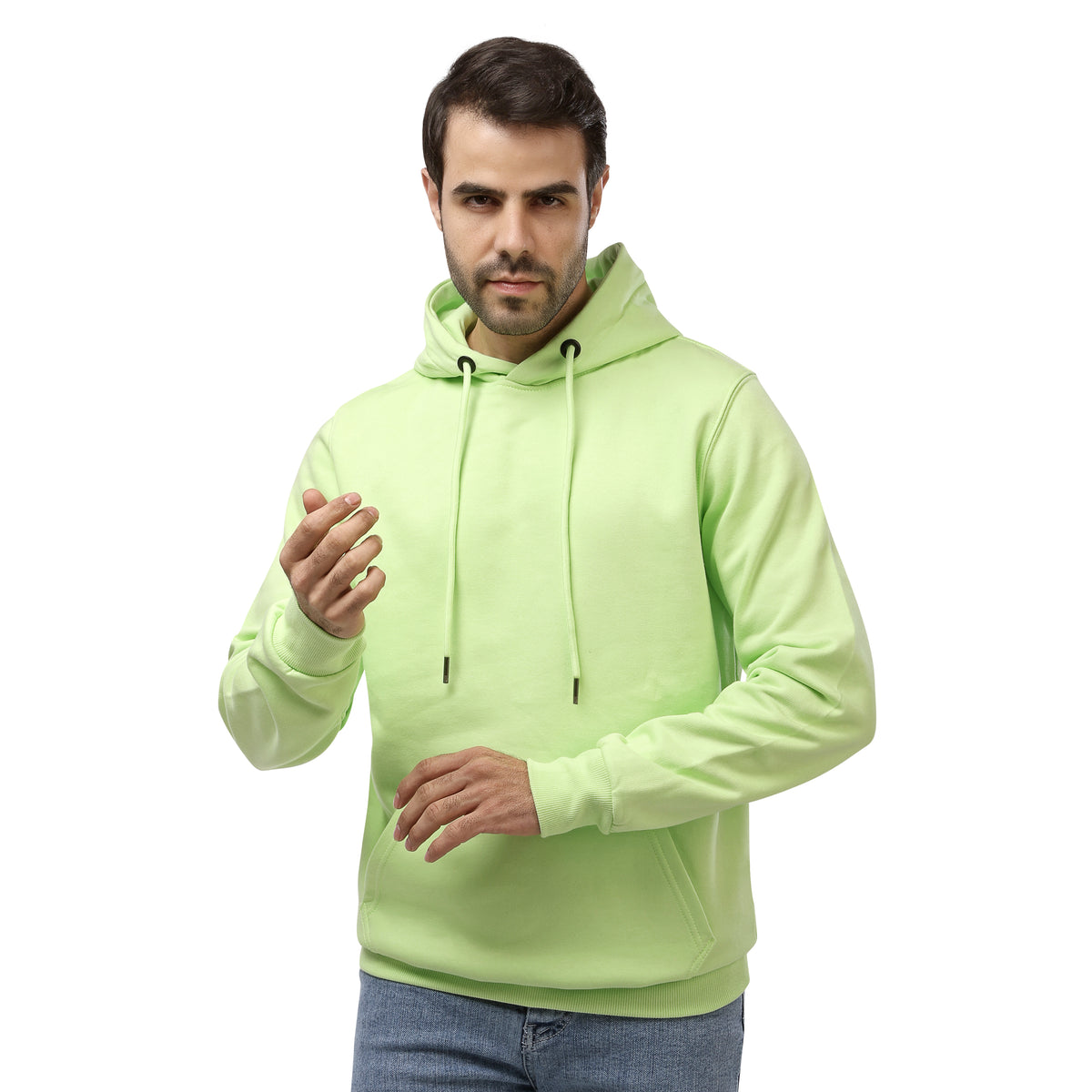 Basic Hoodie - Lemon Green