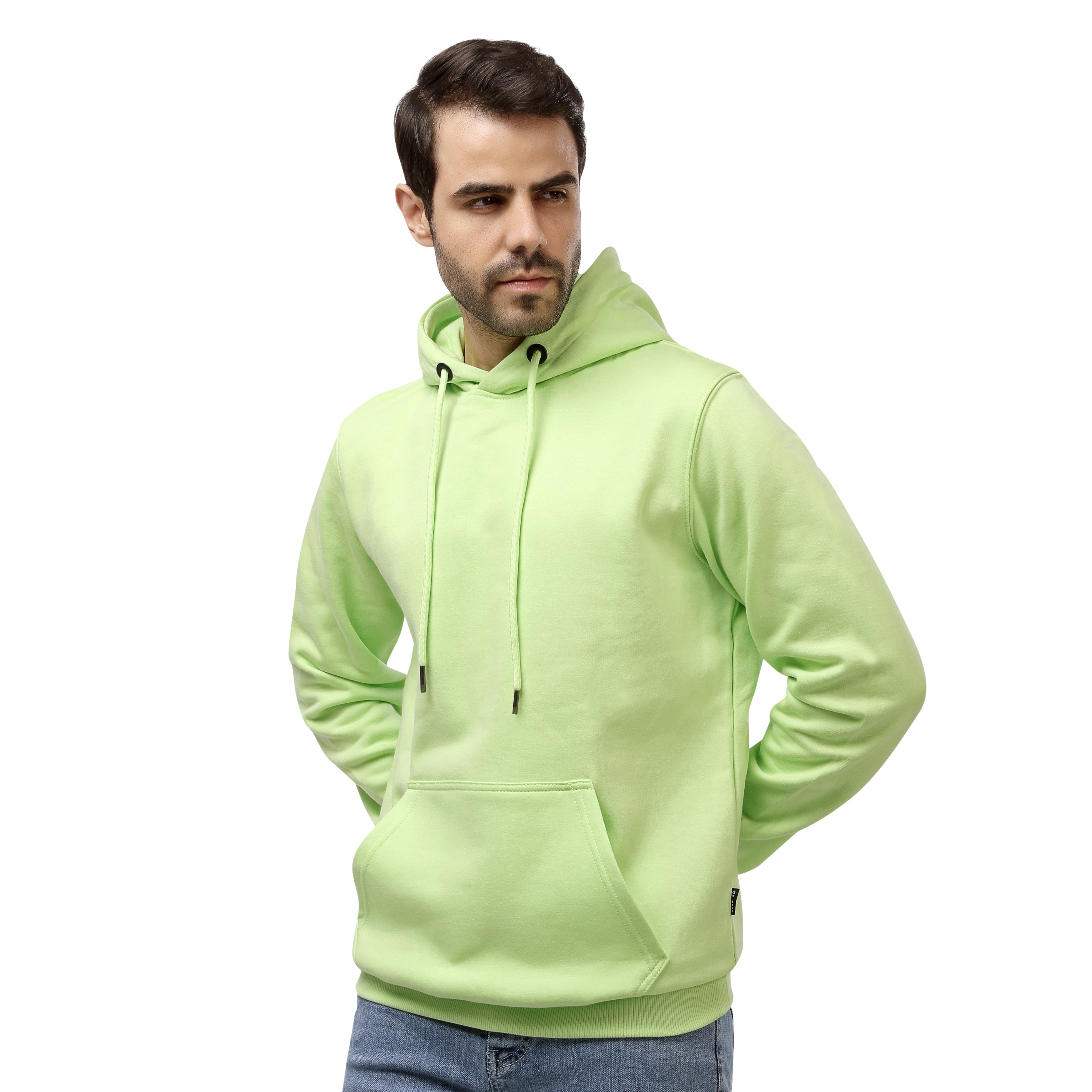 Basic Hoodie - Lemon Green
