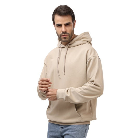 Oversized Hoodie - Beige