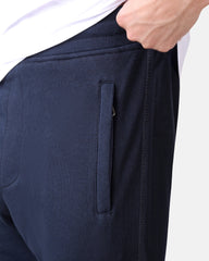 Zipper Sweatpants Navy